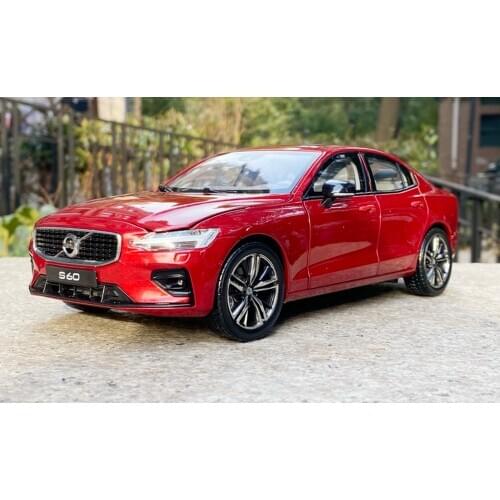 1/18 Scale Vol-vo S60 2020 Red Diecast Car Model Toy Collection Gift NIB