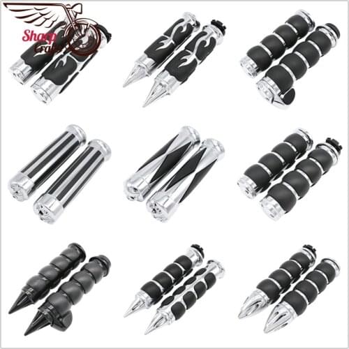 25mm 1" Motorcycle Handlebar Hand Grips For Suzuki Intruder Volusia VS VL 750 800 1500 Boulevard LC C109R C50 C90 M109R M50 S40