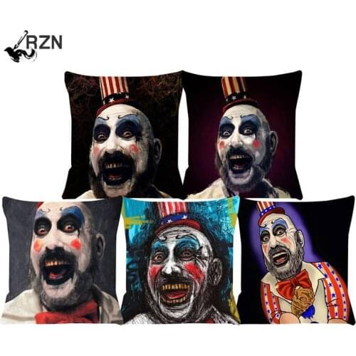 45x45cm Cushion Cover Stills Pillow For Chairs Home Horror Movie Decorative Cushions For Sofa Throw Pillow Cover