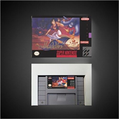 Aladdin - USA Version Action Game Card with Retail Box