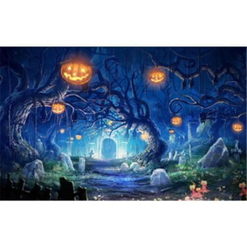 Diamond embroidery mosaic 3D Diy diamond paintings drill rhinestone Hand made needlework By numbers Night Cemetery picture 7511R