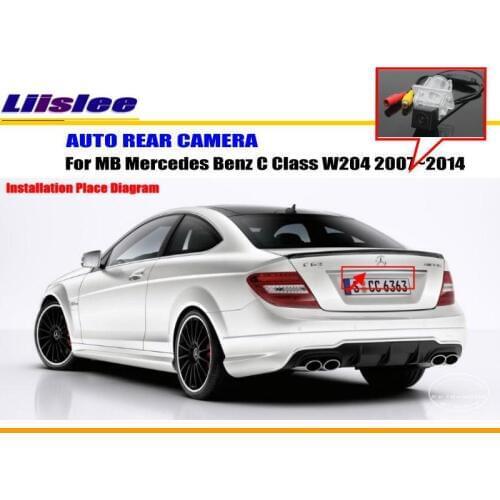Car Rear View Camera For Mercedes Benz C Class W204 2007-2014 Car Reverse Backup Camera Auto Accessories