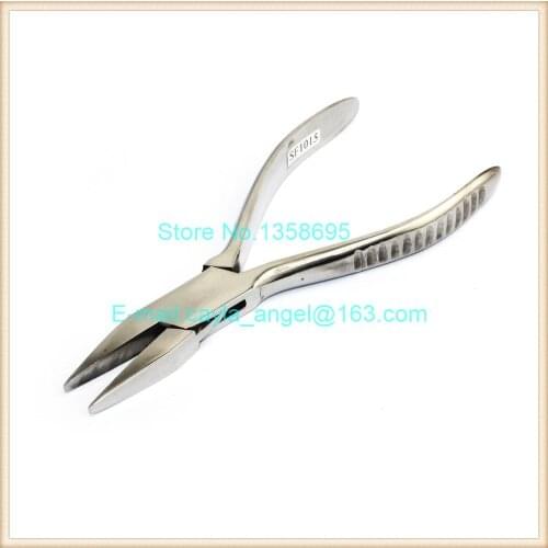 Free Shipping Flat Nose Pliers Making Hand Tools Clamping Repair Plier Beading Jeweller Tool Equipment