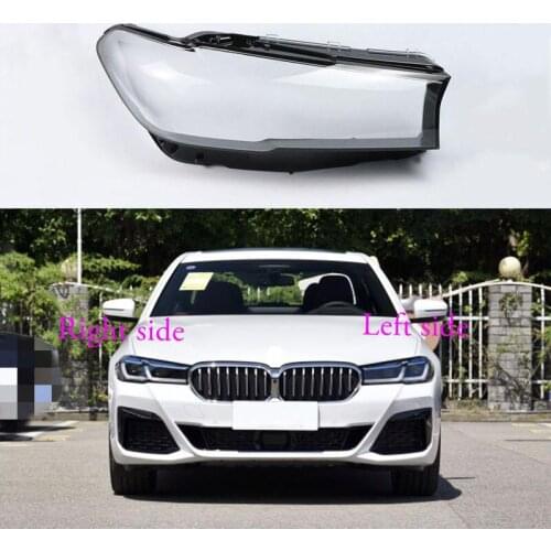 For BMW 5 Series G30/G38 2020 2021 2022 Headlight Shell Lamp Shade Transparent Cover Headlight Glass Headlamp Cover