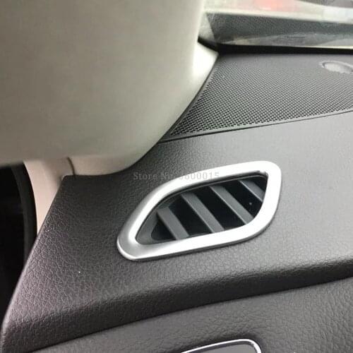 For Nissan Teana Altima 2013-2015 2016 2017 Interior Accessories Air Vent Outlet ABS Matte Covers Trim Molding Car styling