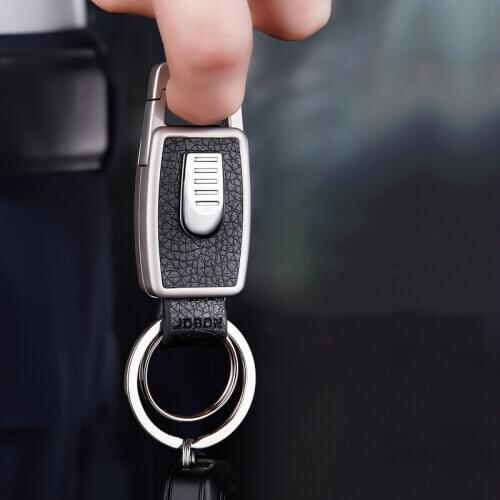 For Toyota Rav4 Kia Optima K5 Audi A3 A4 Lada Vesta Subaru Forester High-End Car Keychain Auto Styling Key Ring Waist Pendant
