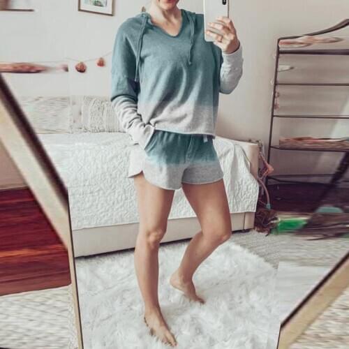 Женские пижамы с капюшоном DUUTI China At AliExpress