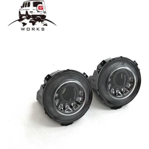 W463 G class head lights with LED for G class W463 G500 made in China 2008-2018y Balck
