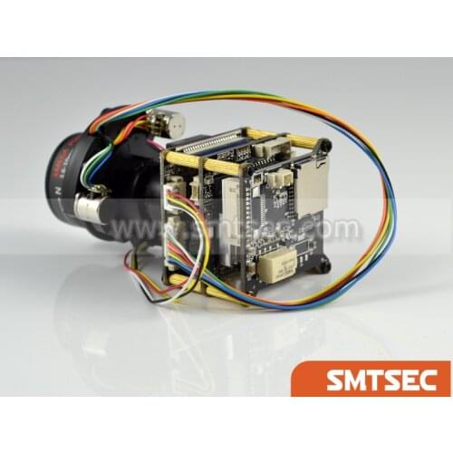 H.265 5MP IP Camera Module PCB Board 1/1.8" SONY CMOS IMX178+3516A With POE Motorized 3.6-10mm Lens WIFI (SIP-E178APMLCW)