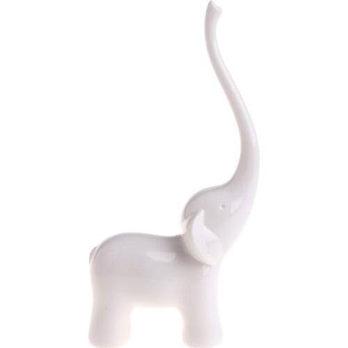 Ring Display Rack Jewelry Elephant Organizer Melamine Stand Holder Pendant Decor