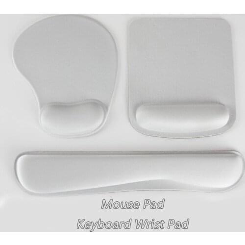 Keyboard Wrist Rest Pad Mouse Pad with Wrist Rest Comfort Keyboard Mouse Pad for Computer Laptop Notebook Gamers