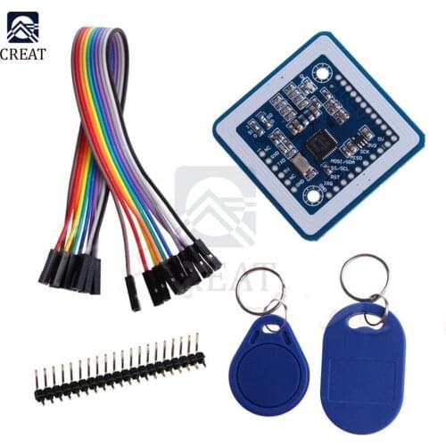Mini PN532 NFC RFID Reader Writer Module For Arduino For Android Phone Breakout Board 13.56MHz SPI IIC I2C S50 Key Card
