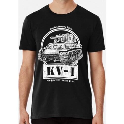 Men Shirt KV 1 Soviet Heavy Tank Women tshirt