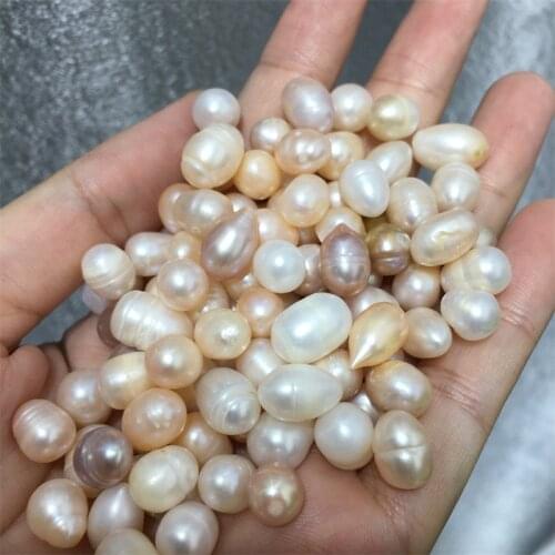 New Arrivals 5-10mm High Quality Crystal Jewelry Gemstone Natural Freshwater Pearls Crystal Chips For Making Gift