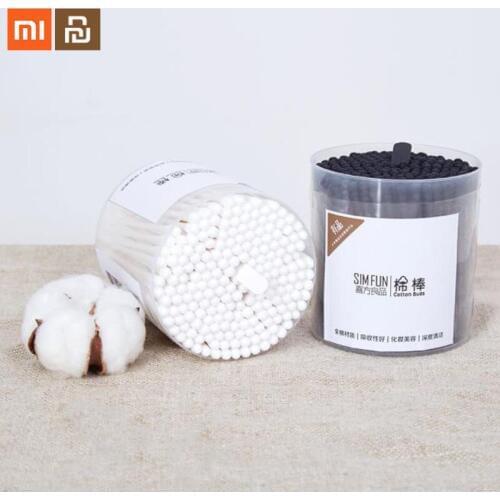 Original xiaomi youpin ecological chain cotton cotton swab ear cleaning stick cotton sanitary cotton cosmetic smart