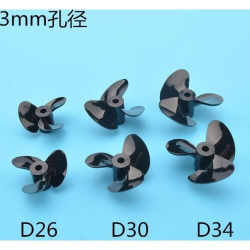 Three - Blade Propeller Remote-control Ship Simulation Ship Three - Blade Full Immersion Three - Blade Forward - Reverse Oar