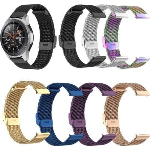 Newest 22MM Watch Strap Mesh Magnetic Watch Band For Samsung Galaxy Watch 46mm