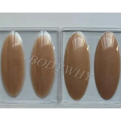 Silicone Leg Onlays Calf Correction Pads Crooked Thin Beautify Legs Body Shaper Soft Bionic Skin Transgender Queen Transvestite