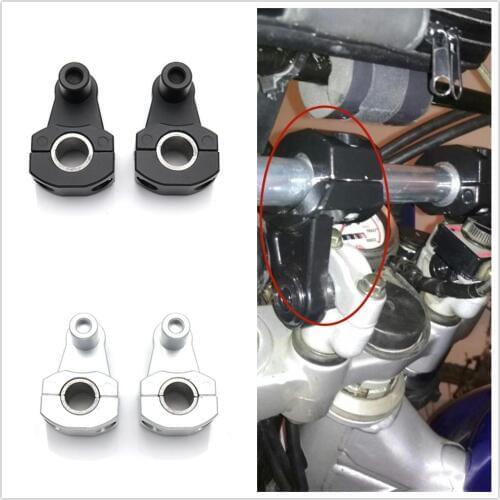 Universal Motorcycle Handlebar Riser 22mm 28mm Bars Clamp handle bar risers For bmw suzuki Ducati for Kawasaki free shipping