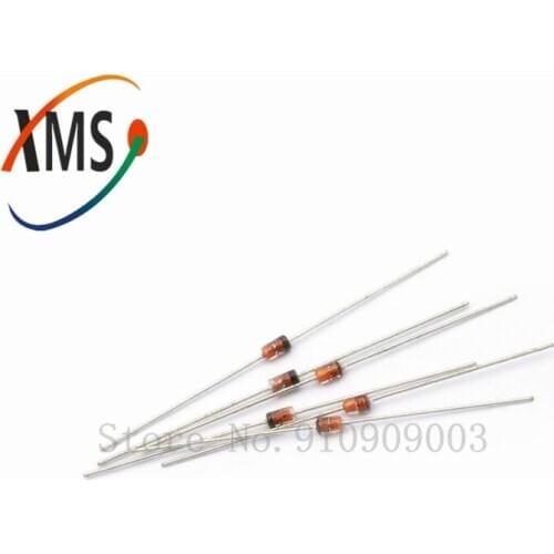 100pcs 0.5W Zener diode 500MW DO-35 1/2W BZX55C 2.4V 2.7V 3V 3.3V 3.6V 3.9V 4.3V 4.7V 5.1V 5.6V 6.2V 6.8V 7.5V 8.2V 9.1V 10V