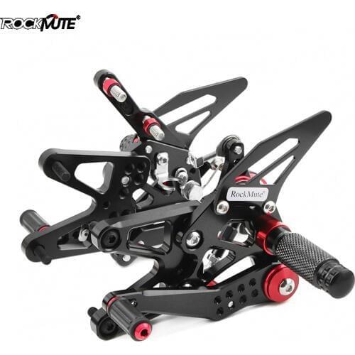 CNC Aluminum Adjustable Rearsets For Triumph DAYTONA 675/ R 2013 2014 2015 2016 2017 2018 Motorcycle Rear Sets Foot Pegs