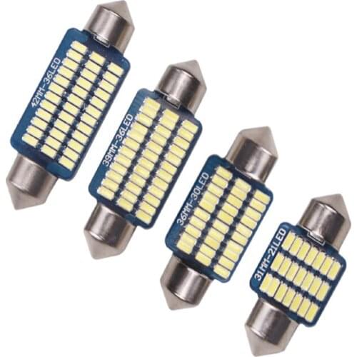 Car festoon C5W led canbus C10W 31/36/39/41MM 3014 31/39/36 Led auto lighting system 36 SMD Clearance Bulbs plate Lamp 12V 4.9