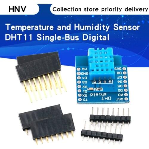 DHT Shield For WEMOS D1 mini ESP32 MINI DHT11 Single-bus digital temperature and humidity sensor module sensor wifi temperature