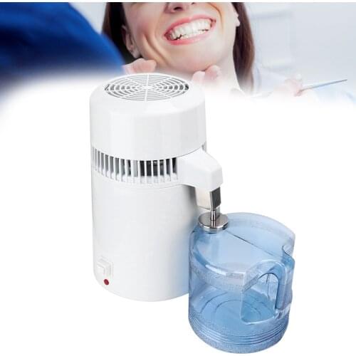 Water Distiller Stainless Steel 4L Distilling Pure Water Machine Distilled Water Making Machine