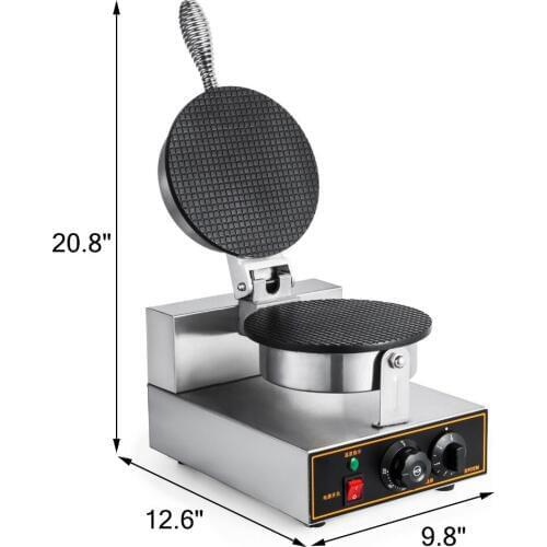 Electric Ice Cream Waffle Cone Egg Roll Maker Ice Cream Waffle Machine