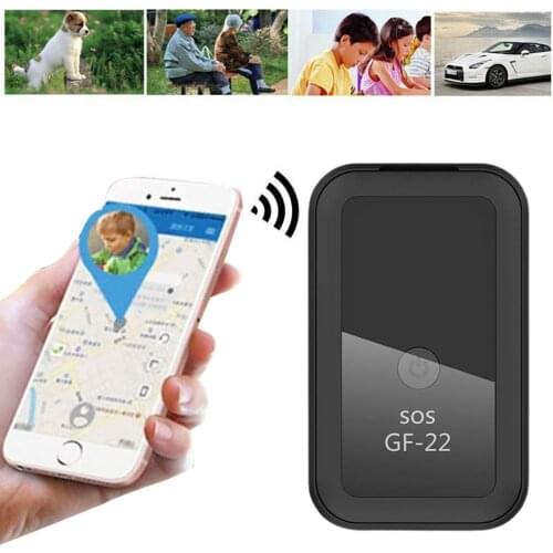 GF-22 Locator Anti Lost Tracer Device Car Motorcycle Mini GPS Tracker Free Installation Personal Tracking Object Tracker