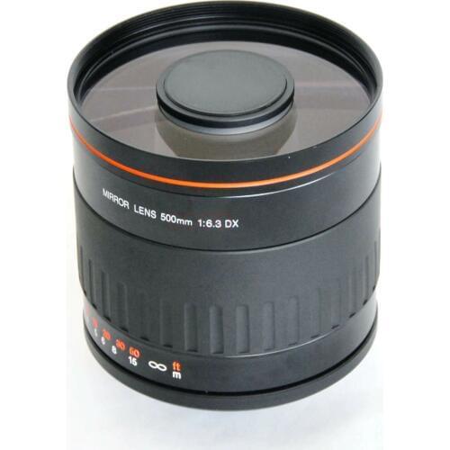 JINTU 500mm f/6.3 Mirror Telephoto Camera Lens Black For Nikon D850 D7100 D7200 D7500 D80 D90 D800 D810 D600 D610 D500 D300 D700