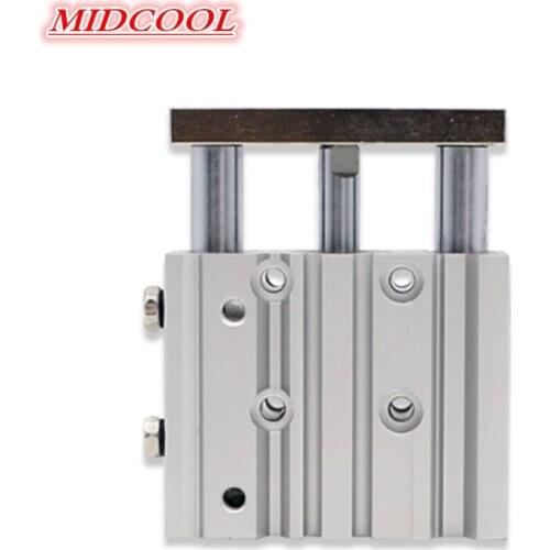 Compact Guide Cylinder air pneumatic cylinder with guide rod MGPM bore 16 mm stroke 10-150mm MGPL16