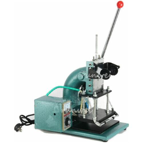 Brand New 4.5"X7" Hot Foil Stamping Tipper Bronzing Machine PVC Id Card Letter