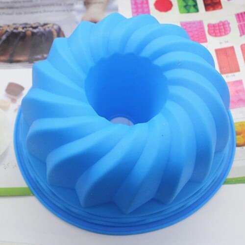 Chiffon cake mold silicone cake mold cooing Hoff Fondant cake mould Baking mold DIY tools
