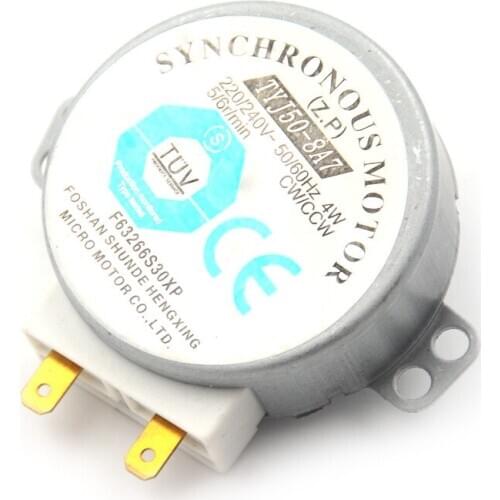 220-240V 4W Synchronous Motor For Air Blower TYJ50-8A7 Microwave Oven Tray Motor