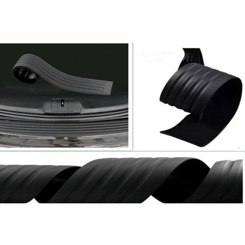 Car Styling Rear Bumper Protection rubber sticker for Renault scenic1 sceni2 cscenic3 modus Duster Logan Sandero accessories