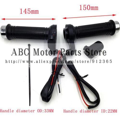 22mm 7/8'' Universal Motorcycle Motorbike Heating Handle Heated Grips Handlebar
