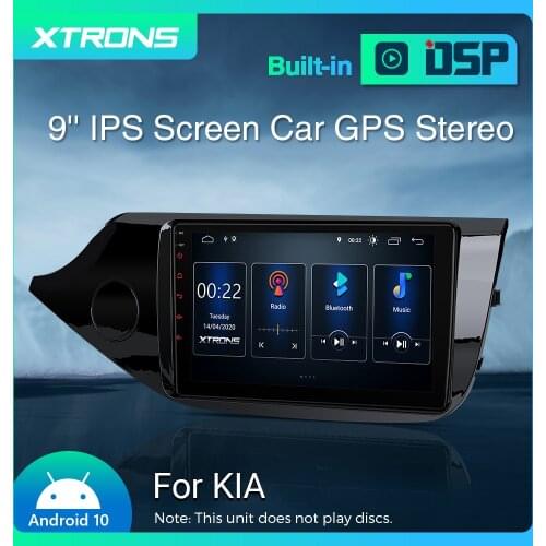 XTRONS 9'' Android 10.0 Car Multimedia Stereo Player for Kia Cee'd 2012-2016 Left Hand Drive DSP Carplay GPS RCA TPMS NO DVD