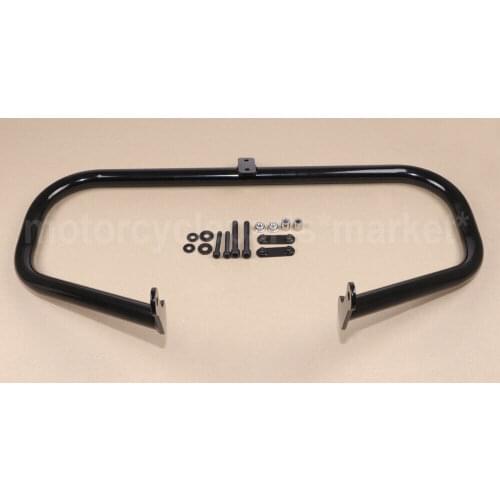 For Victory Kingpin Vegas Jackpot Hammer Gunner Judge 2008-Up Engine Guard Cruiser Highway Crash Bar Protecter Gloss Black