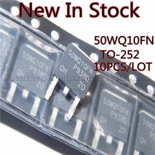 10PCS/LOT VS-50WQ10FN 50WQ10FN TO-252 Schottky diode rectifier