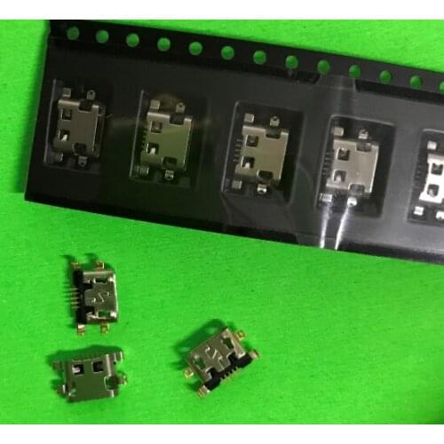 100pcs USB Charging Micro Connector Parts For Lenovo A708T A708t S890 For HuaWei G7 G7-TL00 Charger Port Dock