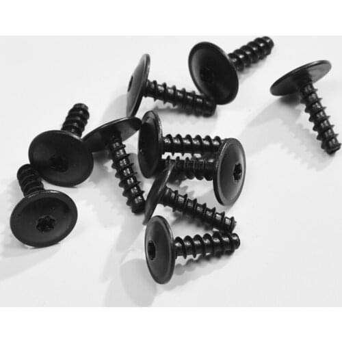 20pcs Car Engine Cover Wheel Arch Inner Liner Mud Flaps Fender Mud Splash Guard Torx Screws Self Tapping for VW/AUDI Parts