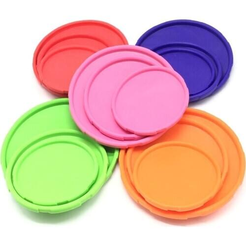 2019 OutDoor Pet Toys New Large Dog-Chew-Toys Flying Discs Trainning Puppy Toy Rubber Fetch Flying Disc Cleaning Teeth 5cm 18cm