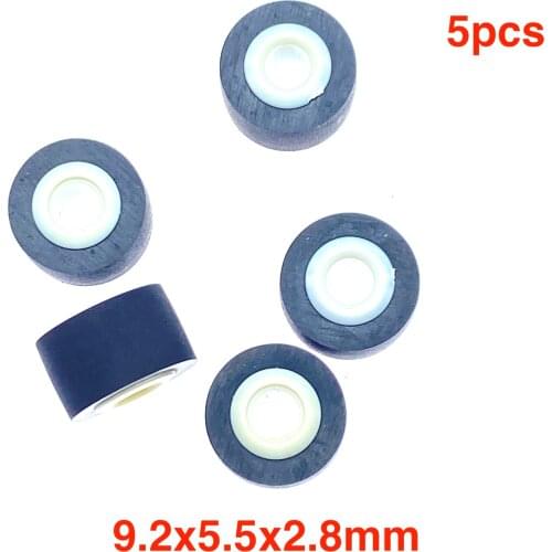 5pcs 9.2mmx5.5x2.8 car retractor press belt pulley, deck audio pressure recorder press pinch roller tape player Stereo Rubber