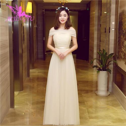 AIJINGYU 2021 2020 fashion womens gown prom dress plus size bridesmaid dress BN923