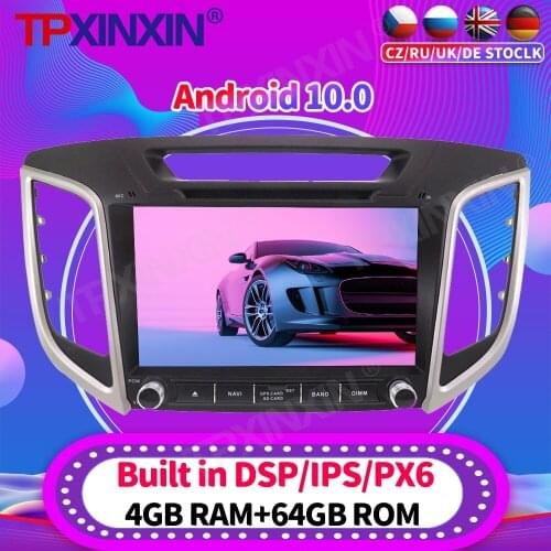 Android10 For Hyundai IX25 Car Radio Multimedia Video Player Navigation Stereo GPS Accessories Auto 2din no dvd
