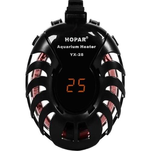 25-100W LED Digital Fish Tank Water Heater Automatic Thermostat Aquarium Temperature Controller For Fish Turtle Tank 10-75L