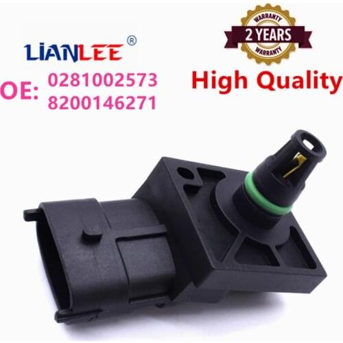 Intake Air Manifold Absolute Boost Pressure MAP Sensor For Renault Clio Master Megane Scenic 0281002573 8200146271 223658143R