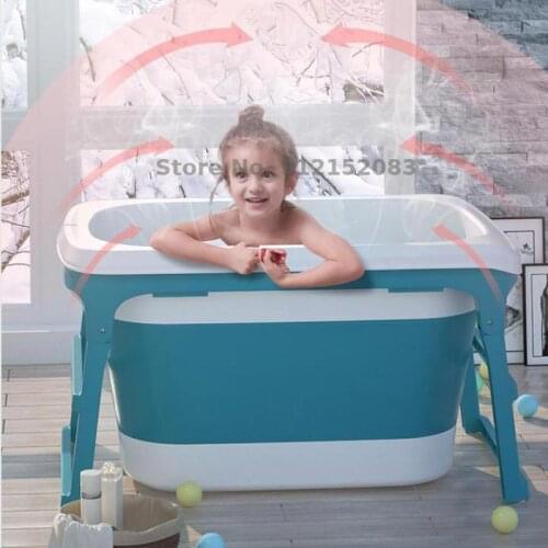 Childrens Bathtub Folding Adult Bathtub Adult Foldable Bath Tub Swimming Family Childrens Bath Tub