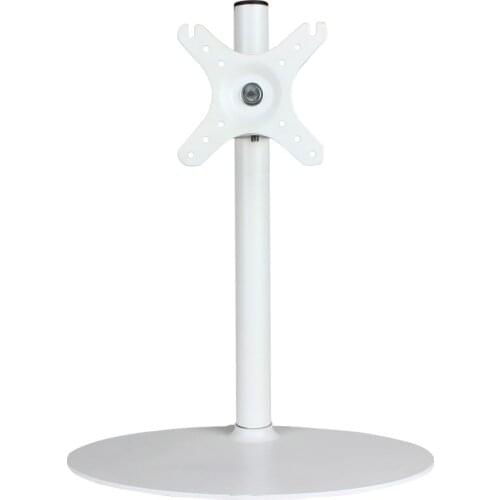 DZ28 14"-32" Height Adjustable Loading 8.5kg Metal Base Tilt Monitor Desktop Arm PC Stand Single Screen Rotation Holder